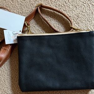 Sseko black/brown crossbody